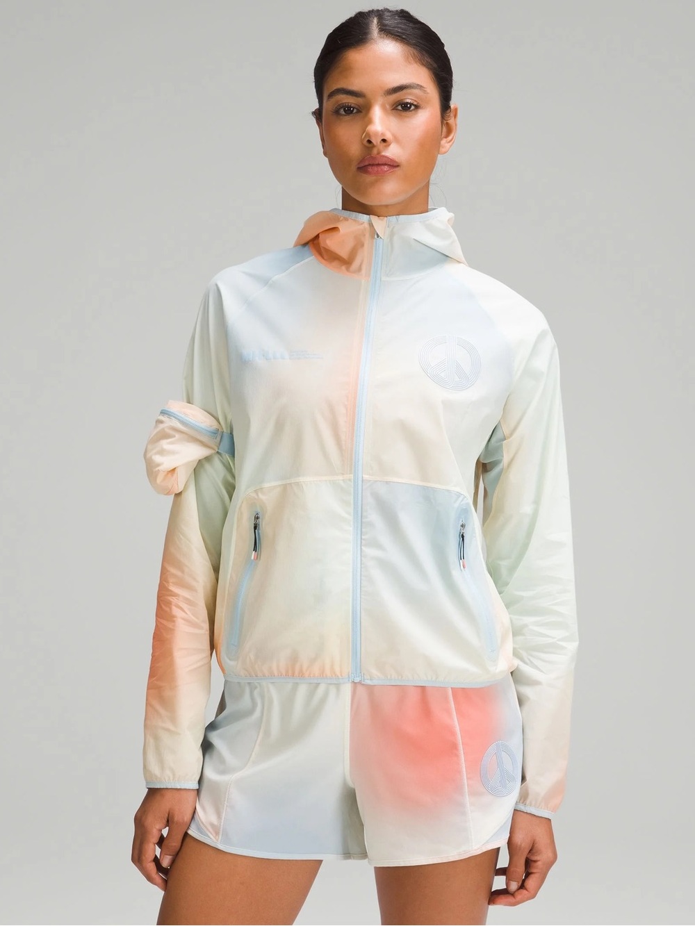 Lululemon Madhappy packable running jacket